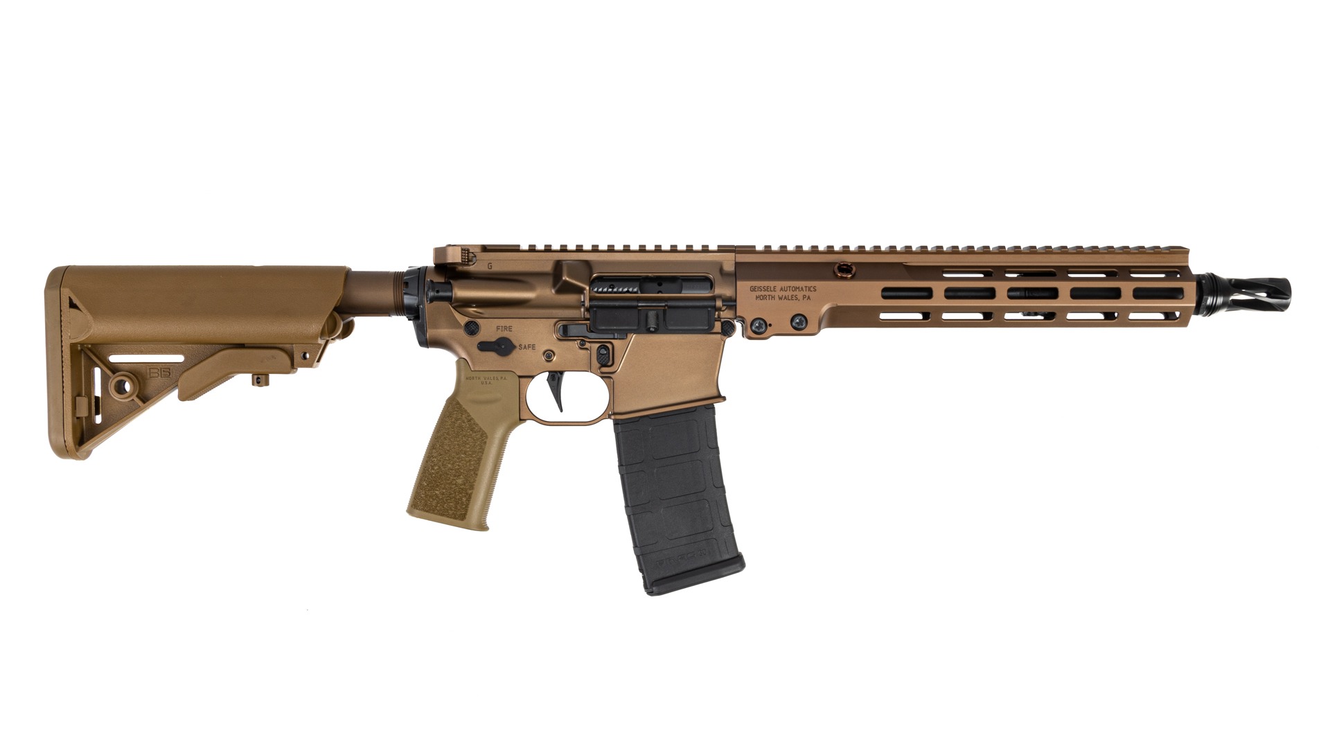 Geissele Super Duty SBR · Atrius G-LEVER
