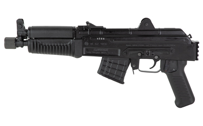 Arsenal SAM7K44 SAM7K  7.62x39mm 5+1 8.50" Black Steel Threaded Barrel, Black Aluminum Forged & Milled Receiver, Black Polymer Grips