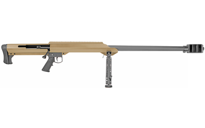 Barrett 13272 M99  416 Barrett 1rd 32" Heavy Barrel, Flat Dark Earth Cerakote Aluminum Receiver, Flat Dark Earth Fixed Synthetic Stock w/Sorbothane Recoil Pad, Manual Safety, Optics Ready