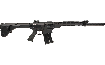 Derya Firearms DY1220CAUS  DY12 12 Gauge Semi-Auto 5+1 20" Threaded Barrel 7075-T6 Aluminum Receiver Mil-Spec Pistol Grip