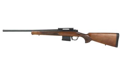 Balikli 336200 BLK  308 Win 5+1 20" Black Spiral Fluted Threaded Barrel, Black Steel Receiver w/Picatinny Rail, Turkish Walnut Fixed Stock
