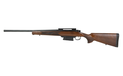 Balikli 336210 BLK  30-06 Springfield 5+1 20" Black Spiral Fluted Threaded Barrel, Black Steel Receiver w/Picatinny Rail, Turkish Walnut Fixed Stock