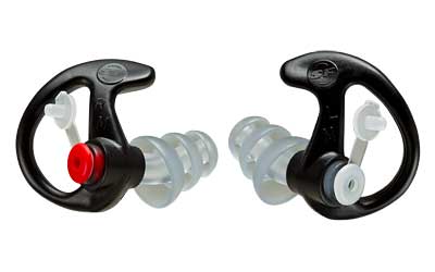 SureFire EP4BKMPR EP4 Sonic Defenders Plus Polymer 24 dB Flanged Black Medium Adult 1 Pair