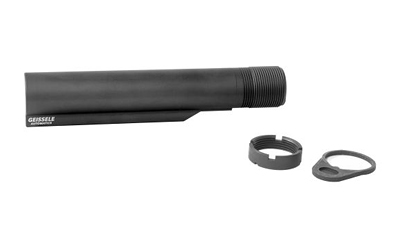 Premium MIL-SPEC Buffer Tube, 7075-T6, AR-15/M4, Black - Best Seller!