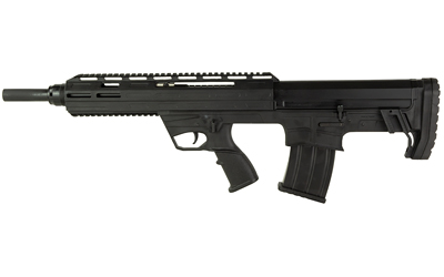 Tokarev USA 21000105 TBP  12 Gauge Semi-Auto 3" 5+1 18.50" Black Steel Barrel, Black Receiver w/Picatinny Rail, Black Bullpup Synthetic Stock