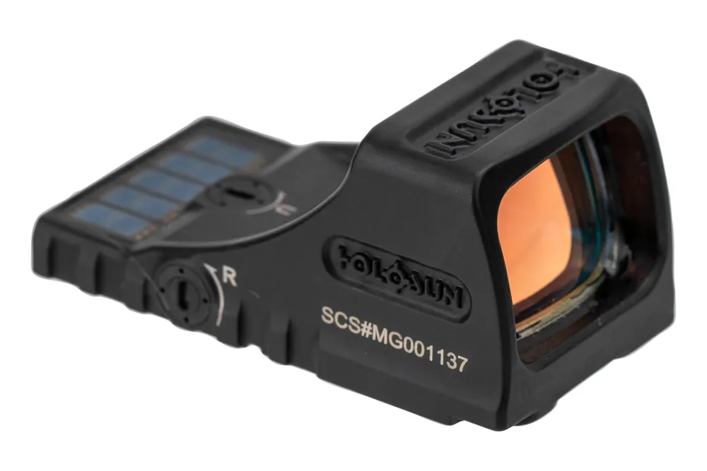 Holosun SCS Enclosed Pistol Red Dot Sight - Multi-Reticle - Green Reticle - Fits GLOCK MOS