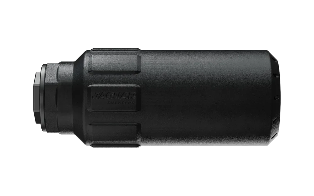 Jaguar Silencers CAF889 Fatty Inconel — 8.6mm - 1.375x24 Smooth Black