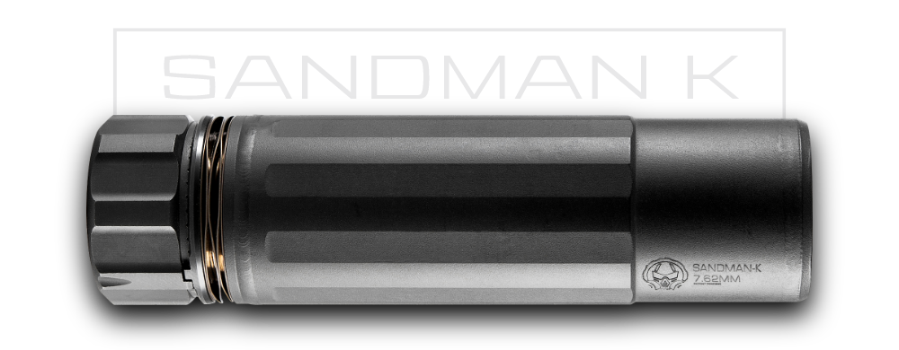 Dead Air Sandman-K — KeyMount Black 7.62mm (.308)