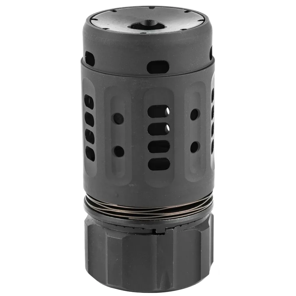Dead Air Pyro Enhanced Muzzle Brake — Black