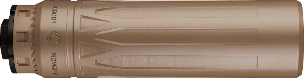 Dead Air Nomad TI XC — 5/8x24 Flat Dark Earth