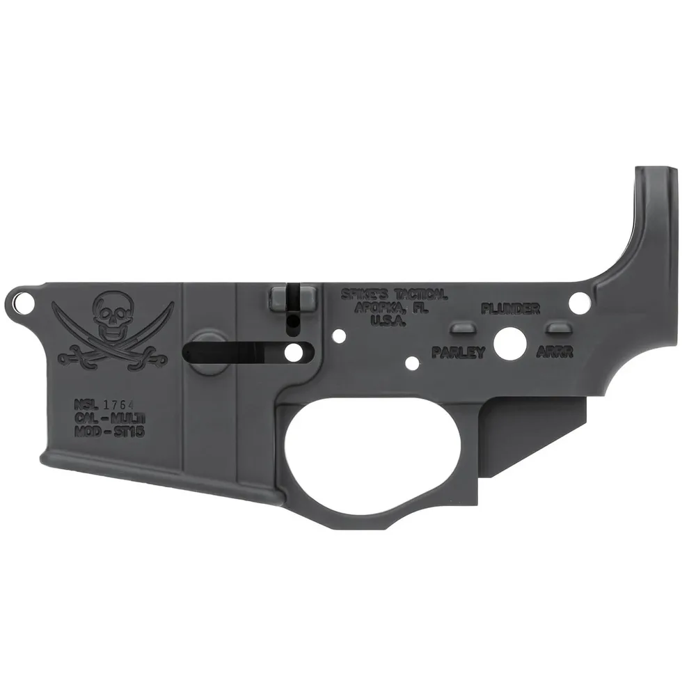 SPIKES STRIPPED LOWER CALICO J