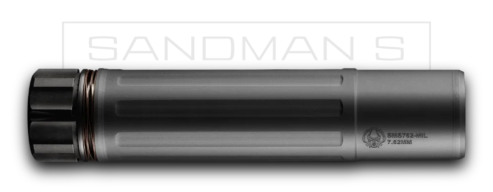 Dead Air Sandman S Suppressor — 7.62mm (.308) Black KeyMount