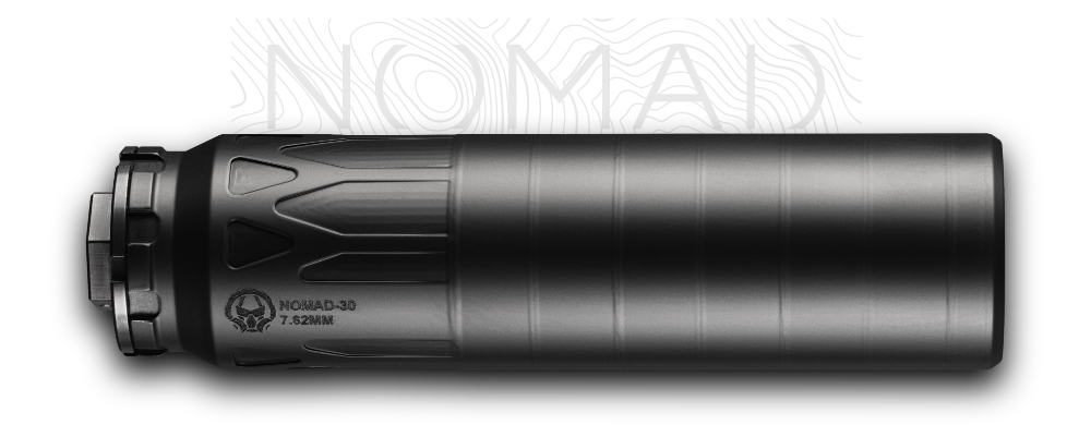 Dead Air Nomad-30 x Ghost-45 | Bundle — 7.62mm (.308) Black