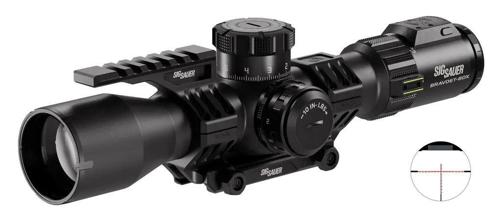 SIG Sauer Bravo6T-BDX 3-18x44 MIL