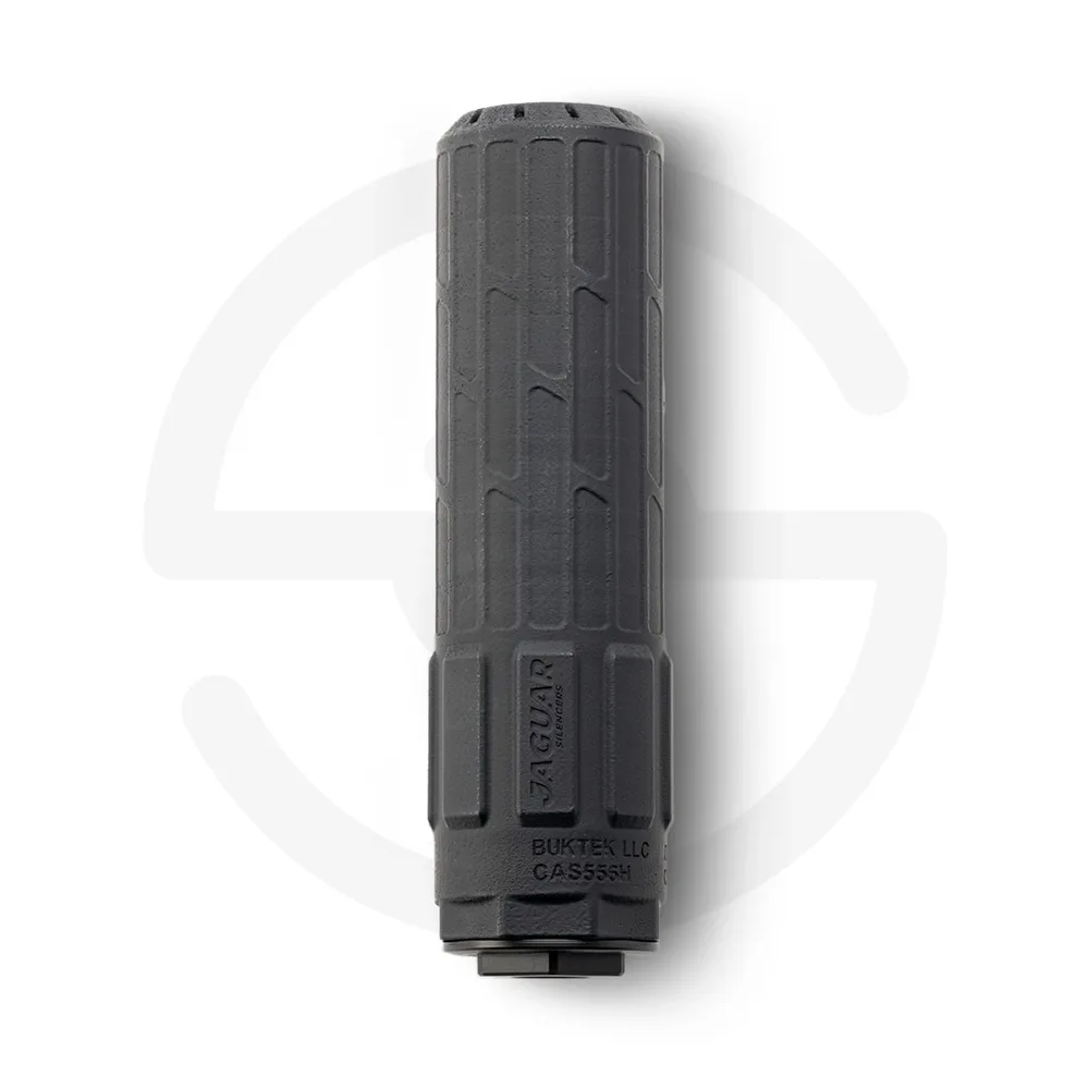 Jaguar Silencers CAS556 Shorty — 5.56mm (.223) - 1.375x24 Black Streamline