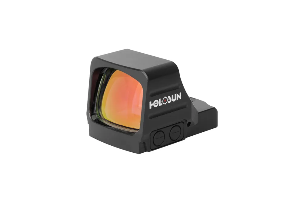 Holosun 407 COMP Open Pistol Red Dot Sight Sight - 6 MOA - Gold Reticle