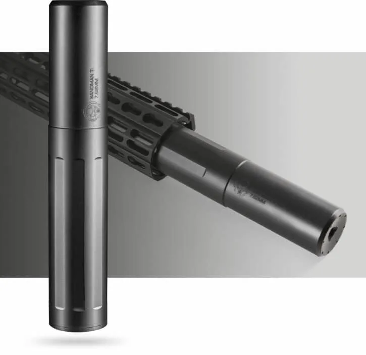 Dead Air Sandman-TI — 7.62mm (.308) Black