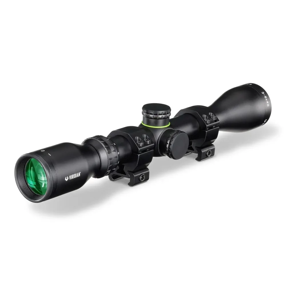 VIR 981-0203   VENTA         3-9X40  W/ RINGS  BLK