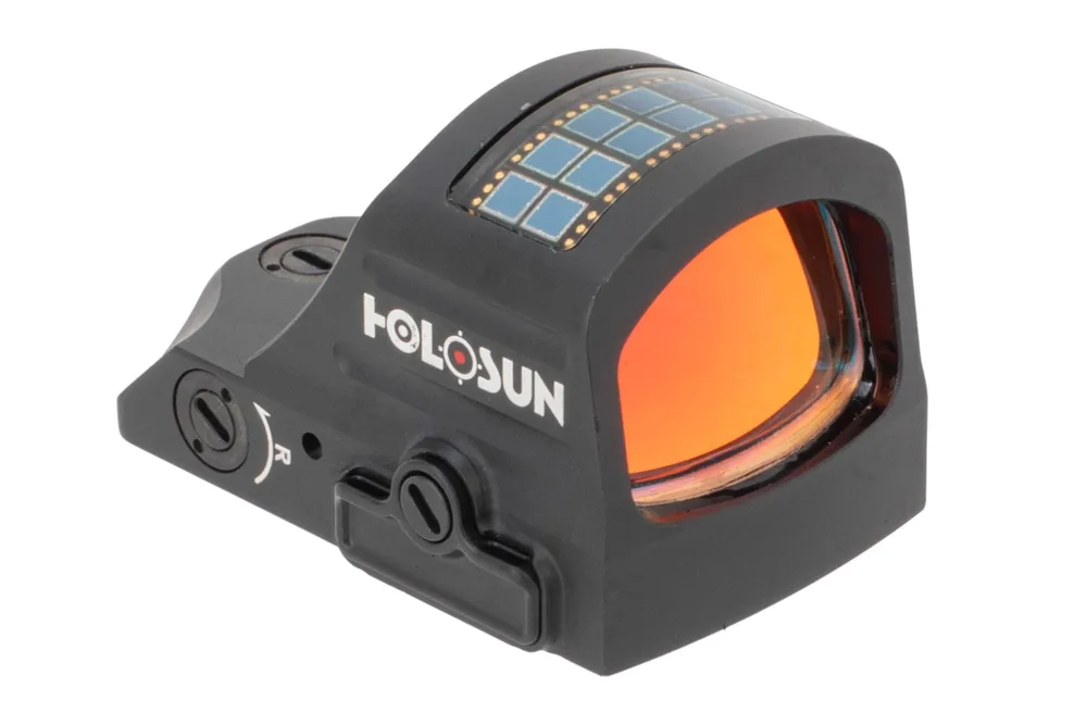 Holosun 407C X2 Solar Powered Pistol Red Dot Sight - 2 MOA