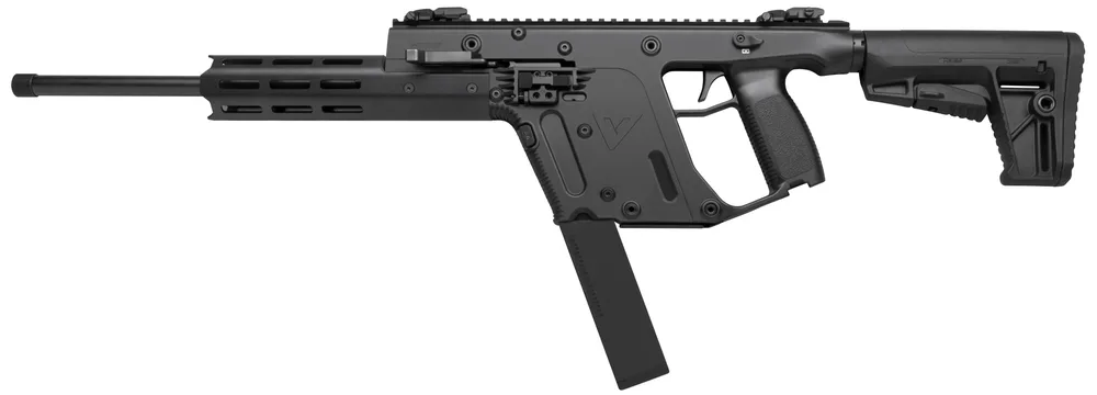 Kriss USA KV22CBL03 Vector CRB Gen2 Full Size 22 LR 30+1 16" Black Nitride Threaded Barrel, Black Picatinny Rail Aluminum Receiver, M-LOK Handguard, Black 6 Position Synthetic Stock, Black Polymer Gri