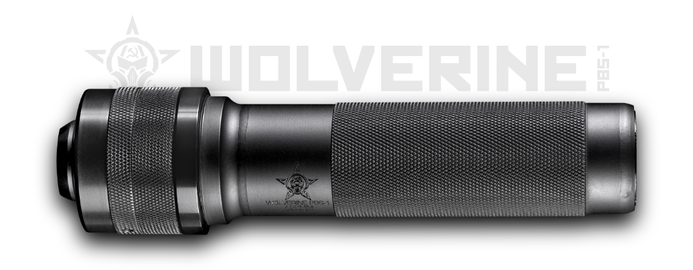 Dead Air Wolverine Suppressor — Black 7.62x39