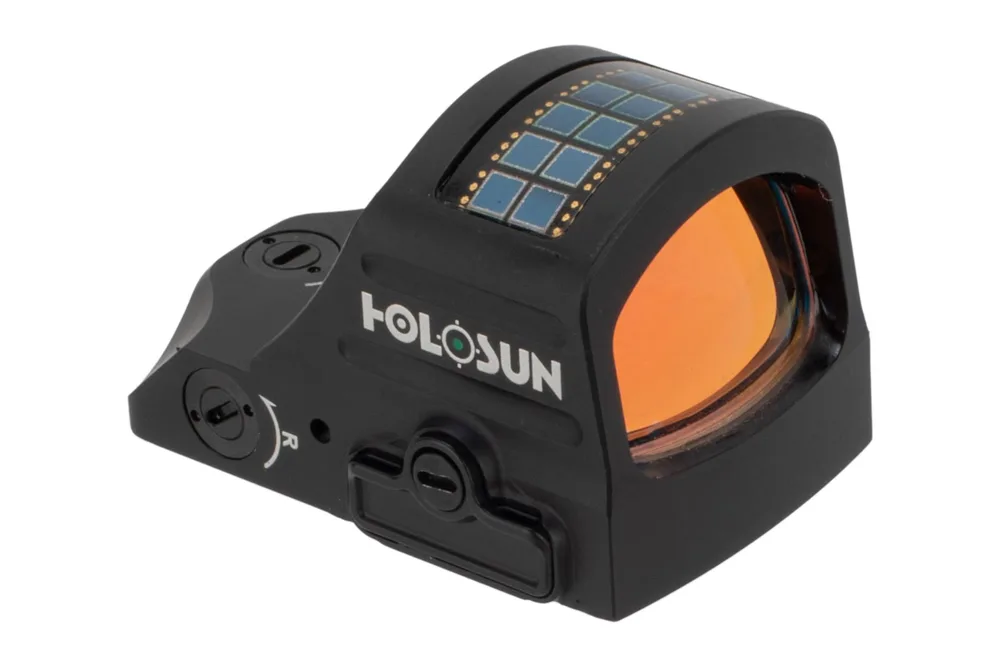 Holosun 407C X2 Elite Pistol Red Dot Sight - 2 MOA - Green Reticle