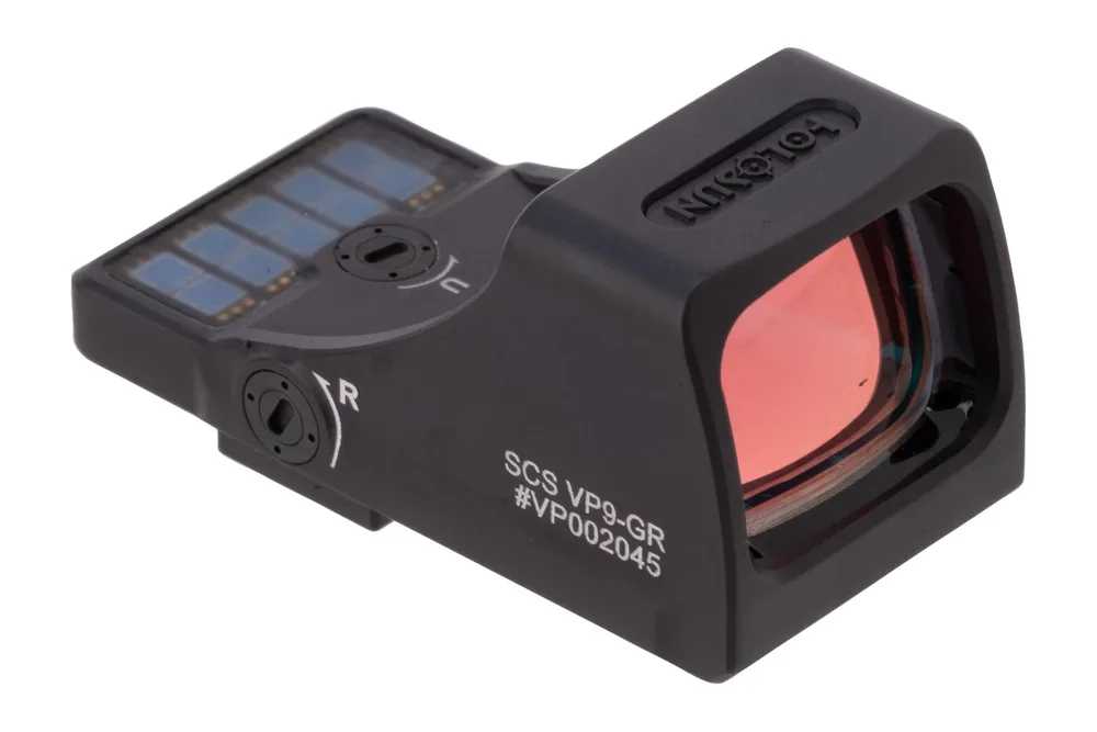 Holosun SCS Enclosed Pistol Red Dot Sight - Multi-Reticle - Green Reticle - Fits HK VP9