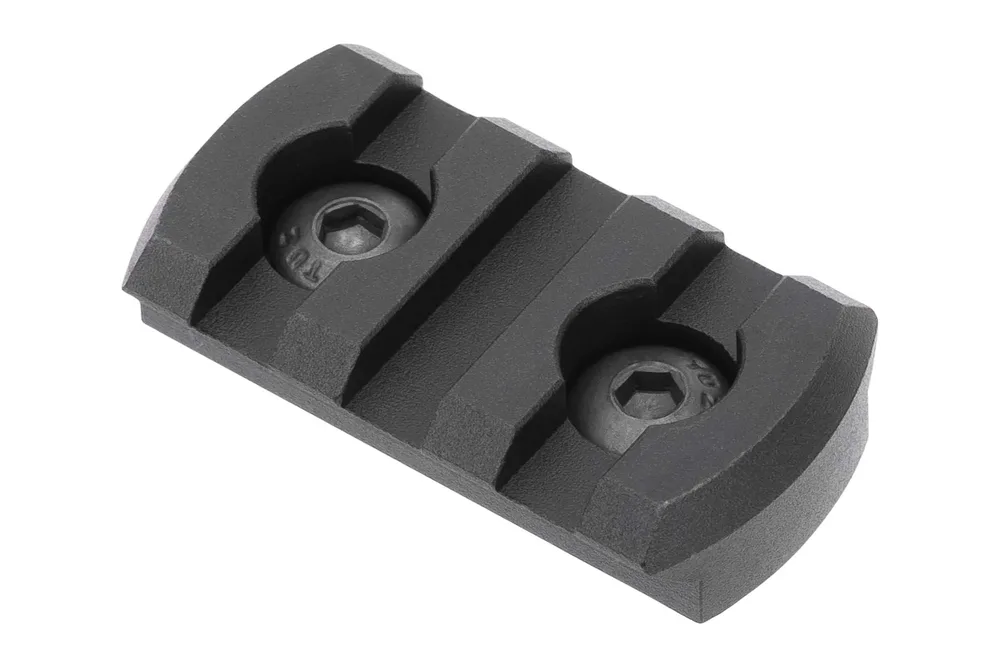 Picatinny Rail for M-LOK, 3 Slots, Black