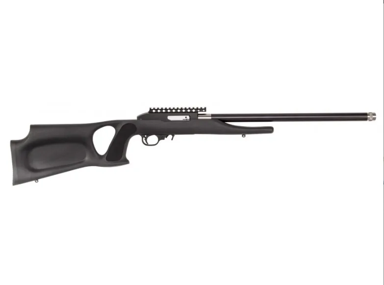 Magnum Research SSAT22G Magnum Lite SwitchBolt Full Size 22 LR 10+1 17" Black Carbon Steel/Threaded Barrel, Black w/Integral Scope Base Receiver, Black Fixed Thumbhole Stock, Right Hand