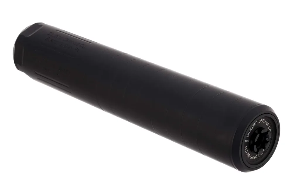 Diligent Defense Enticer LTi 30 Cal Titanium Suppressor - Graphite Black Cerakote - 8.25"