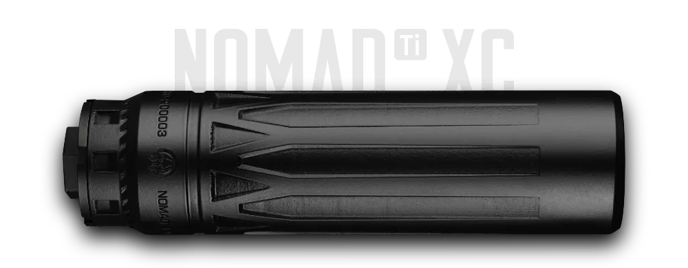 Dead Air Nomad Ti XC Sniper Grey Suppressor — Tan 7.62mm (.308)