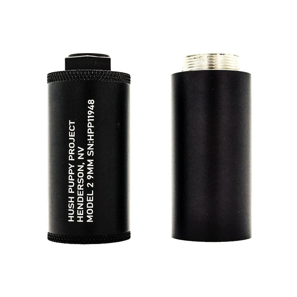 Hush Puppy® Project Model 2 Silencer — 9mm Black