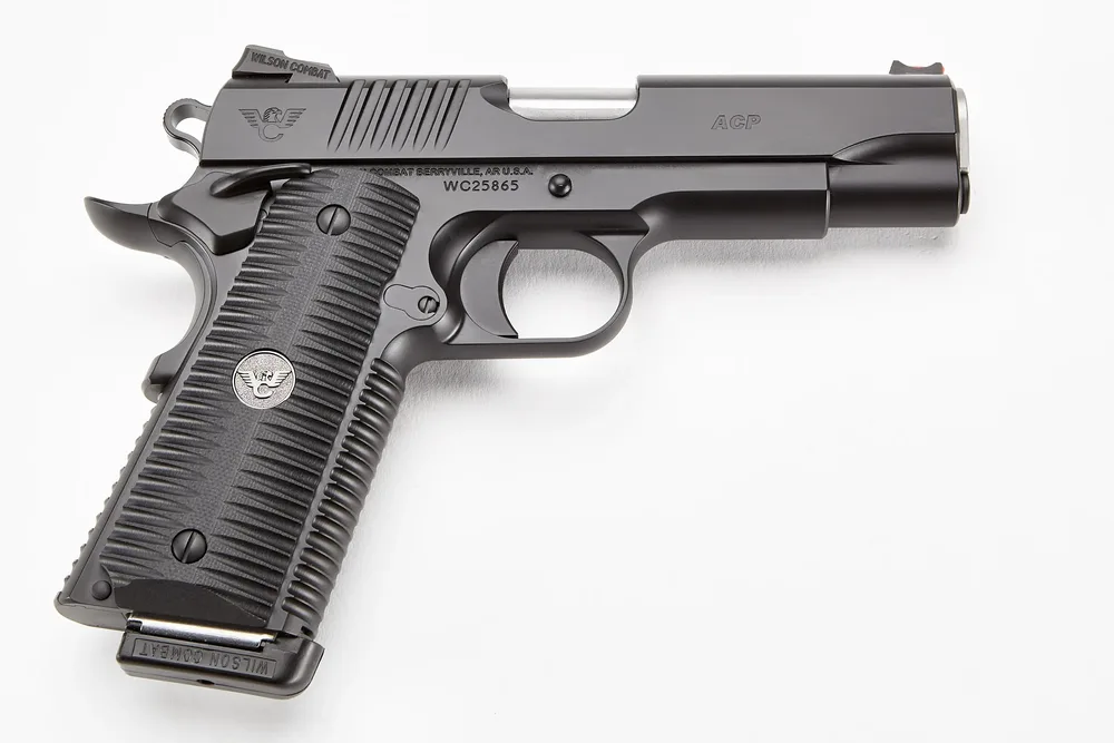 Wilson Combat ACP Commander — ACP 9MM 4.25" 10+1 BLK AMBI  # ACP-COM-9A