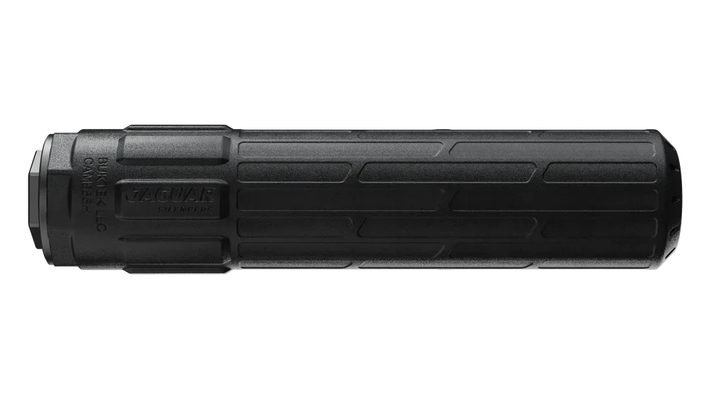 JAGUAR SILENCERS CAM556 MAX — 5.56mm (.223) - 1.375x24 Black Streamline
