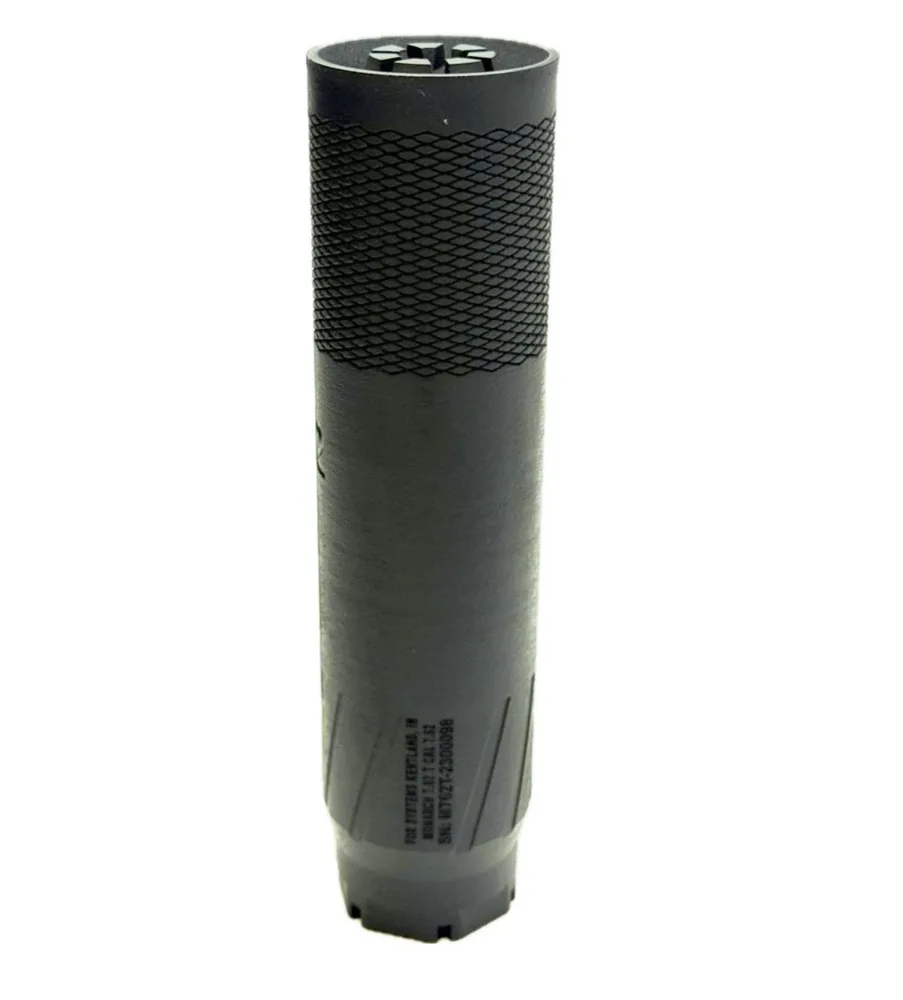 For Systems Monarch 7.62 Ti V2 Suppressor — 7.62mm (.308) 1.375x24 Black